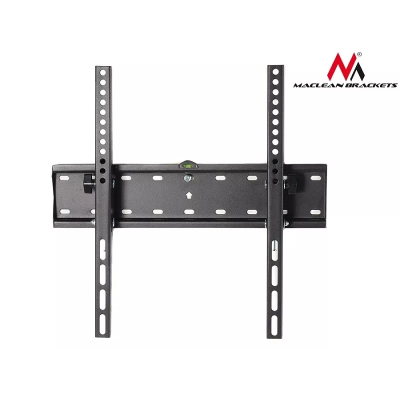 MACLEAN MC-665 Fiksēts TV sienas stiprinājums 32-55 collu ekrāniem, melns, līdz 40 kg, VESA 400x400