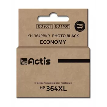 Actis KH-364PBKR tintas kasetne (HP 364XL CB322EE aizstājēja; standarta; 12 ml; foto melna)