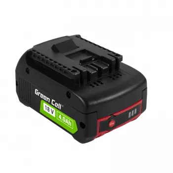 Green Cell PTBO18V4 Bezvadu instrumentu akumulators 18V 4Ah Li-Ion Bosch elektroinstrumentiem, nomaiņa GBA1600Z00038