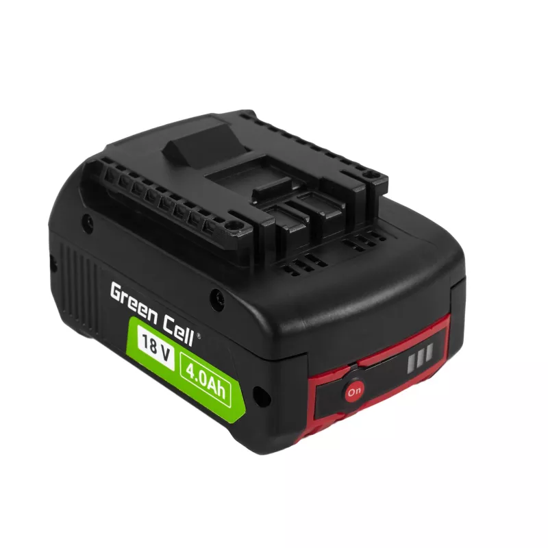 Green Cell PTBO18V4 Bezvadu instrumentu akumulators 18V 4Ah Li-Ion Bosch elektroinstrumentiem, nomaiņa GBA1600Z00038