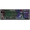 A4Tech Bloody S98 Sports Lime mehāniskā tastatūra, BLMS Red Plus slēdži, 98 taustiņu kompakta, RGB fona apgaismojums, USB-C atvienojams