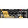 A4Tech Bloody S98 Sports Lime mehāniskā tastatūra, BLMS Red Plus slēdži, 98 taustiņu kompakta, RGB fona apgaismojums, USB-C atvienojams