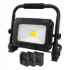 ANSMANN 1600-0713 LED Prožektors FL50W 18V Akumulatoru komplekti ar Adaptera Plāksnēm