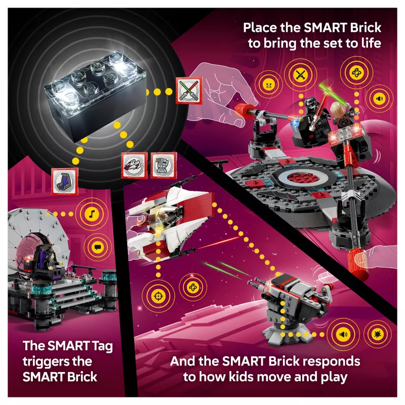 LEGO Star Wars SMART Play: A-Wing and the Throne Room Duel (75427)