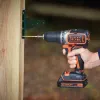 Black & Decker BL186KB-QW 18V Bezvadu Bezsuku Āmura Urbji 1650 RPM (2x1.5Ah Akumulatori, Lādētājs, Futrālis)