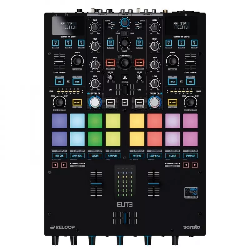RELOOP Elite – Professional 2-Channel DVS Mixer for Serato DJ Pro