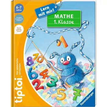 RAVENSBURGER tiptoi Lern mit mir! Mathe 1. Klasse Interaktīvā mācību grāmata