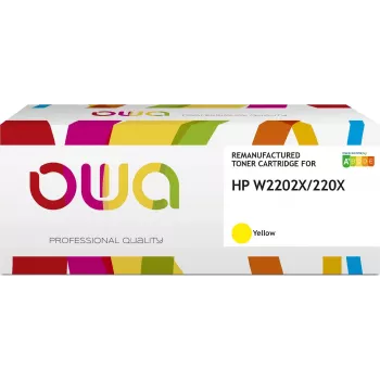 ARMOR ALL OWA saderīga tonera kasetne HP W2202X / 220X dzeltena (5500 lapas) (K16559OW)