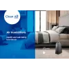 Clean Air Optima CA-603 Ultrasonic Humidifier with Ionizer, 5.5L, Cool & Warm Mist, Up to 60 m², Digital Touch Panel, Remote Control, Wi-Fi App