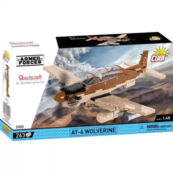 COBI KLOCKI Bloķi AT-6 Wolverine 263 gabalu būvkomplekts