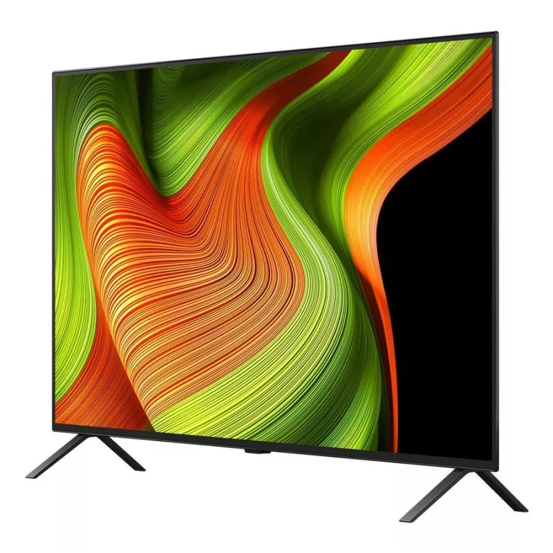LG OLED55B53LA 55 collu OLED 4K viedtelevizors (2025) ar α7 Gen 9 AI procesoru, webOS, Dolby Vision, Dolby Atmos, HDMI 2.1, VRR, ALLM, FreeSync Premium, G-Sync saderīgs