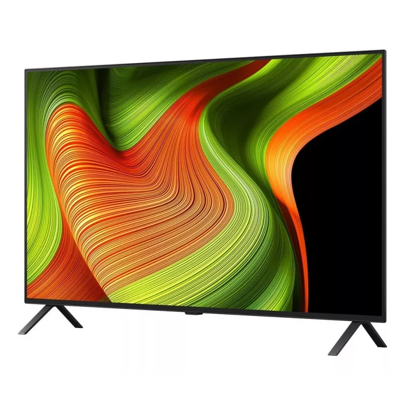 LG OLED55B53LA 55 collu OLED 4K viedtelevizors (2025) ar α7 Gen 9 AI procesoru, webOS, Dolby Vision, Dolby Atmos, HDMI 2.1, VRR, ALLM, FreeSync Premium, G-Sync saderīgs