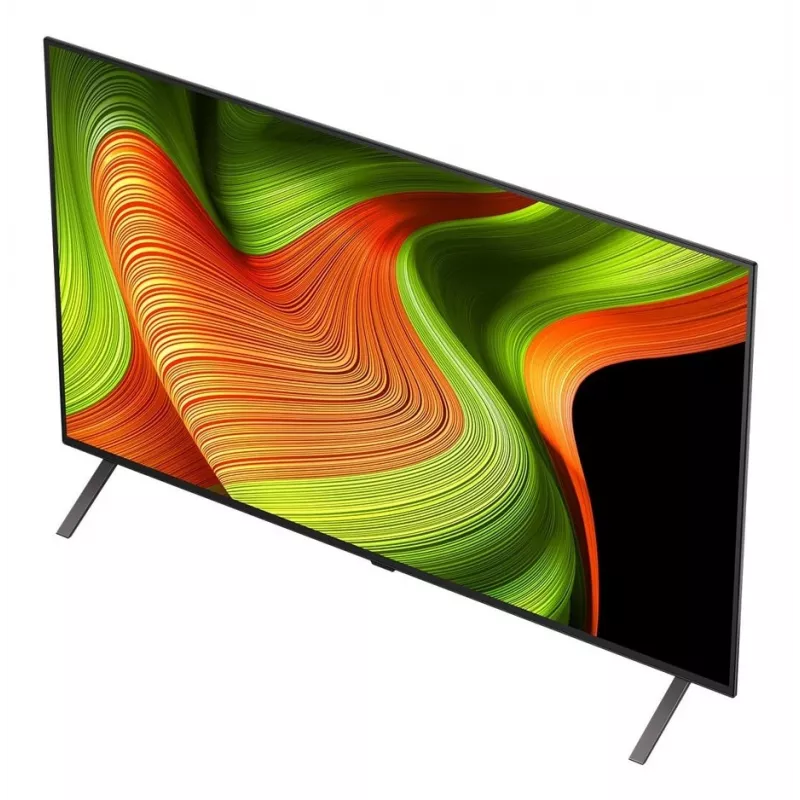 LG OLED55B53LA 55 collu OLED 4K viedtelevizors (2025) ar α7 Gen 9 AI procesoru, webOS, Dolby Vision, Dolby Atmos, HDMI 2.1, VRR, ALLM, FreeSync Premium, G-Sync saderīgs