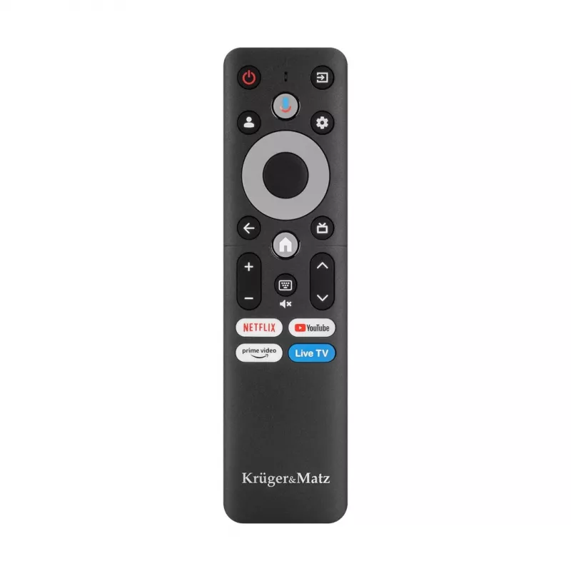 KRUGER & MATZ KM0250UHD-G 126 cm (50 inch) 4K UHD Smart TV Wi-Fi Melns