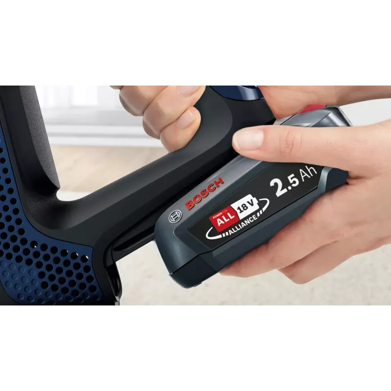 Bosch Unlimited Serie 6 BCS611P4A Bezvadu kāta putekļsūcējs, 0,3 L, Melns, 2,5 Ah