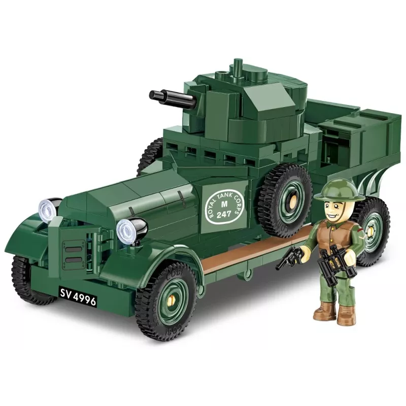 COBI KLOCKI Historical Collection Rolls-Royce Armoured Car 1920 Pattern Mk I Būvbloku komplekts (226 gab.)