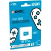 EMTEC Gaming MicroSDXC 256GB UHS-I U3 V30 A1 atmiņas karte