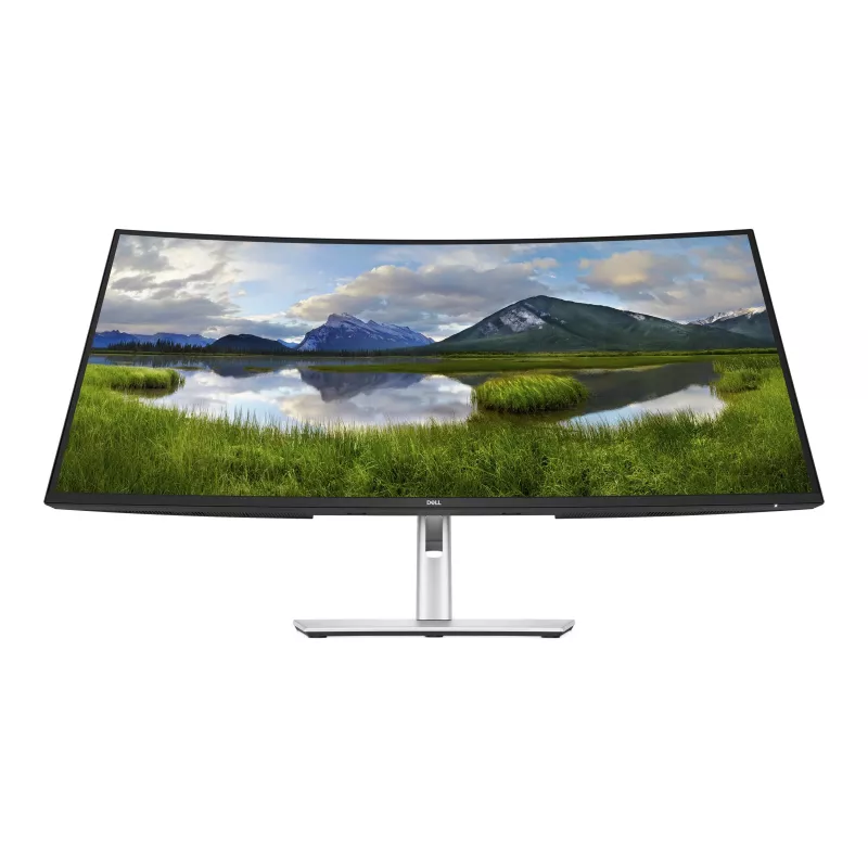 Dell P3425WE 34 inch IPS 21:9 100 Hz 5 ms 3440x1440 WQHD USB-C Hub Monitor ar 90W barošanu, augstuma regulēšanu, pagriešanu, slīpumu, 5 gadu garantija