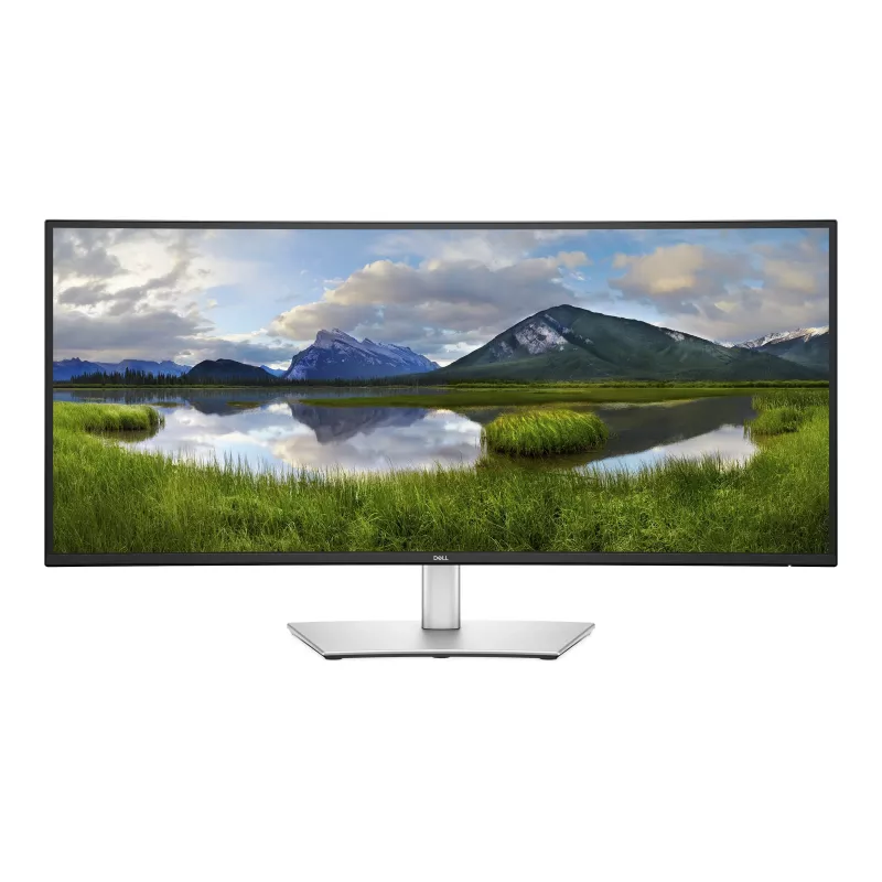 Dell P3425WE 34 inch IPS 21:9 100 Hz 5 ms 3440x1440 WQHD USB-C Hub Monitor ar 90W barošanu, augstuma regulēšanu, pagriešanu, slīpumu, 5 gadu garantija