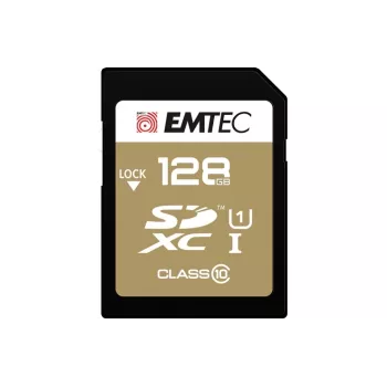 Emtec SDXC 128GB Class10 Gold+ UHS-I U1 atmiņas karte