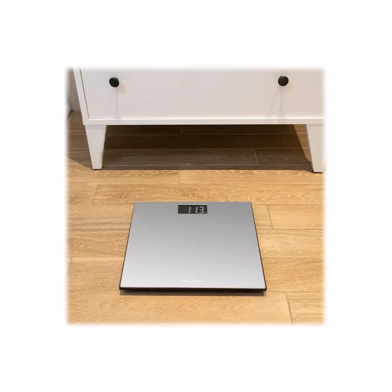 Cecotec Surface Precision 9200 Healthy Smart Ķermeņa sastāva svari, 180 kg ietilpība, Bluetooth, Sudraba