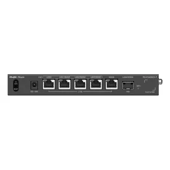 Ruijie Reyee RG-EG406XS-P Multi-WAN Cloud Gateway maršrutētājs, 6x 2.5GE RJ45, 1x 10GE SFP+, 4 PoE, VPN, Rackmount