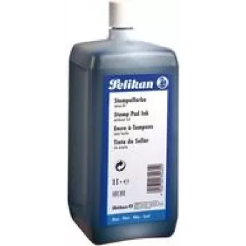 Pelikan 4001 Spilventiņu tinte bez eļļas, melna, 1000 ml ar snīpi (351296)