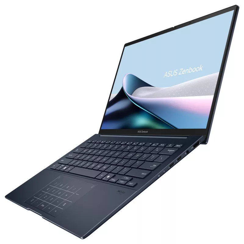 ASUS Zenbook 14 OLED UX3405CA-QD1303W klēpjdators, 14 collu WUXGA OLED, Intel Core Ultra 7 255H, 16GB LPDDR5x, 1TB SSD, Windows 11 Home, vācu QWERTZ tastatūra