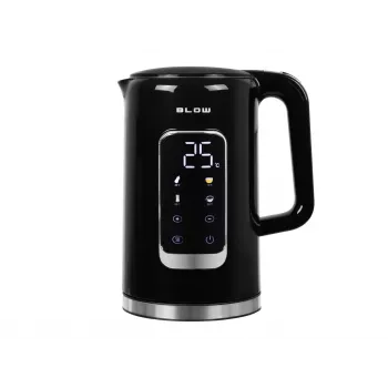 BLOW BK-17PBT Smart Wi-Fi elektriskā tējkanna ar digitālo displeju, 2500W, 1,7L, melna