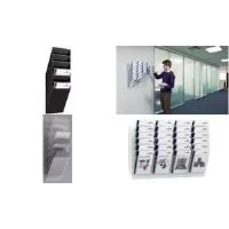 DURABLE FLEXIBOXX 6 Brošūru izplatītājs A4 portrets caurspīdīgs, montējams pie sienas