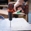 Black & Decker BDCHD18-QW 18V Bezvadu āmura urbjmašīna 1400 RPM Melns/Oranžs