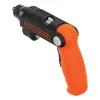Black & Decker BDCSFL20C-QW 3.6V Bezvadu skrūvgriezis ar lukturīti, Melns/Oranžs