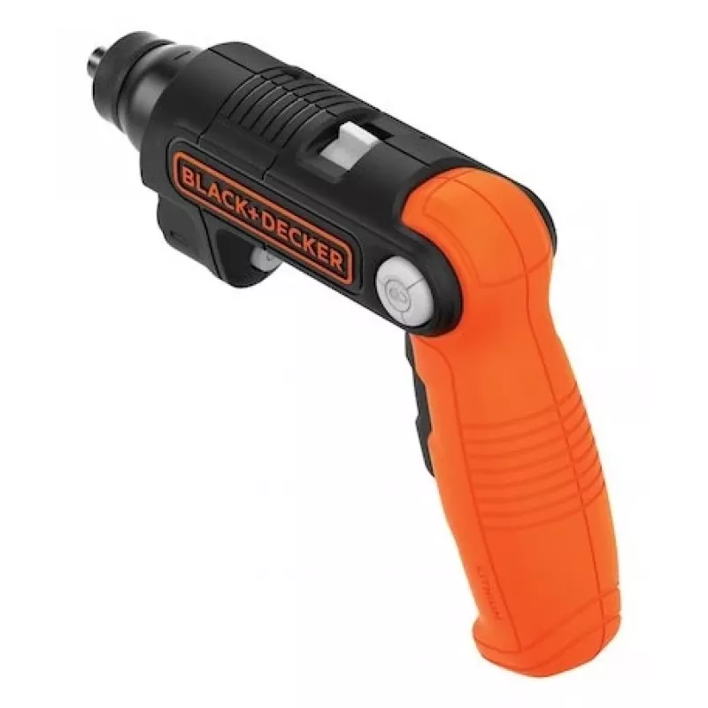 Black & Decker BDCSFL20C-QW 3.6V Bezvadu skrūvgriezis ar lukturīti, Melns/Oranžs