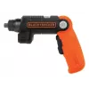 Black & Decker BDCSFL20C-QW 3.6V Bezvadu skrūvgriezis ar lukturīti, Melns/Oranžs