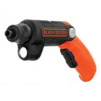 Black & Decker BDCSFL20C-QW 3.6V Bezvadu skrūvgriezis ar lukturīti, Melns/Oranžs
