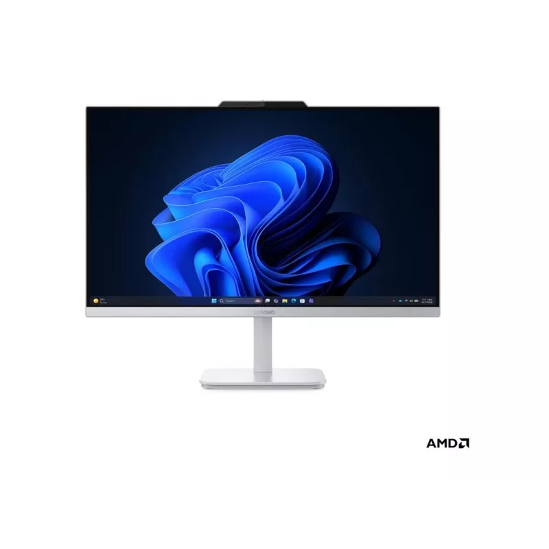 Lenovo A105 24 All-in-One PC, 23.8 inch FHD Displejs, AMD Ryzen 5 7520U, 8GB LPDDR5, 512GB SSD, AMD Radeon 610M, Windows 11 Home, Cloud Grey, 2 gadu Carry-in garantija