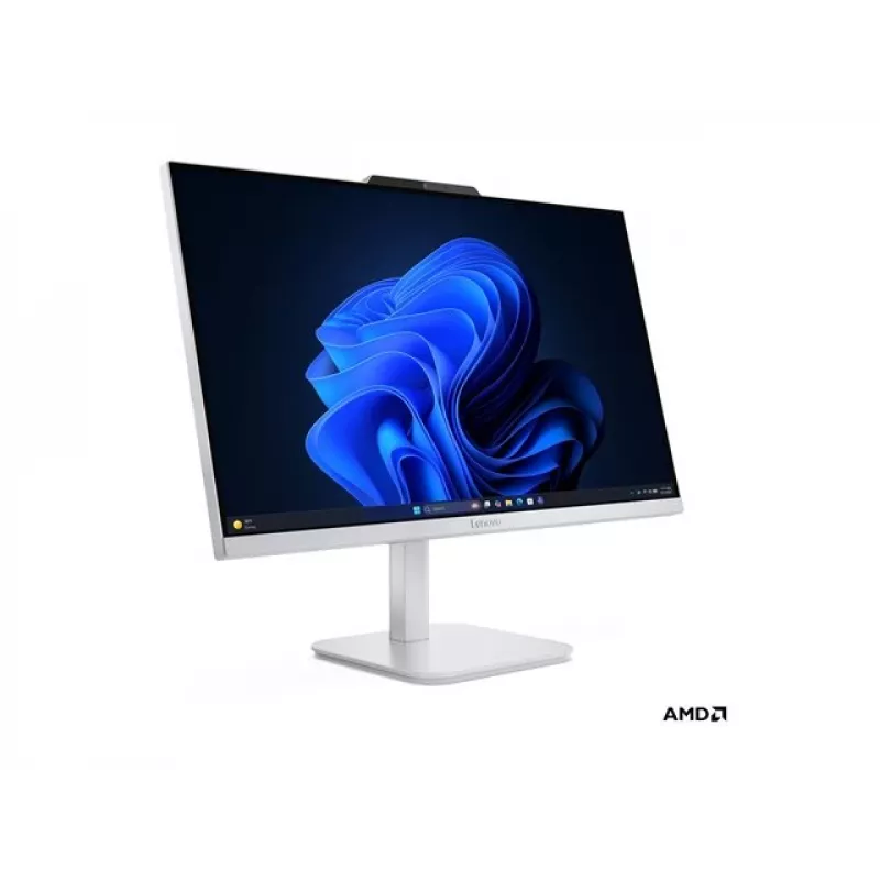 Lenovo A105 24 All-in-One PC, 23.8 inch FHD Displejs, AMD Ryzen 5 7520U, 8GB LPDDR5, 512GB SSD, AMD Radeon 610M, Windows 11 Home, Cloud Grey, 2 gadu Carry-in garantija