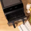 Cecotec Double Hot Air Fryer Cecofry Advance 9000 Window 2200 W 9 L Melns