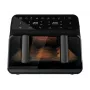 Cecotec Double Hot Air Fryer Cecofry Advance 9000 Window 2200 W 9 L Melns