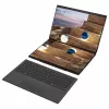 ASUS Zenbook Duo UX8407AA-SN469X Copilot+ PC klēpjdators, 14 collu 3K OLED skārienjūtīgs 144Hz, Intel Core Ultra 9 386H, 32GB LPDDR5x, 1TB SSD, Windows 11 Pro, vācu QWERTZ tastatūra