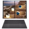 ASUS Zenbook Duo UX8407AA-SN469X Copilot+ PC klēpjdators, 14 collu 3K OLED skārienjūtīgs 144Hz, Intel Core Ultra 9 386H, 32GB LPDDR5x, 1TB SSD, Windows 11 Pro, vācu QWERTZ tastatūra