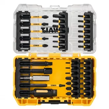 DEWALT DT70733T-QZ 38 gabalu skrūvgriežu uzgaļu komplekts ar magnētisko uzgaļu turētāju