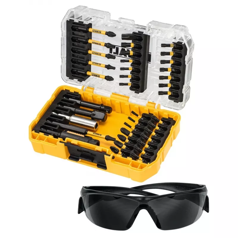 DEWALT DT70733T-QZ 38 gabalu skrūvgriežu uzgaļu komplekts ar magnētisko uzgaļu turētāju