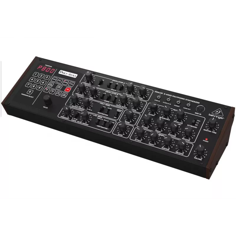 Behringer PRO-800 Analogais sintezators - 8-balsu galda modulis ar 16 VCO, arpedžatoru un Poly Chain
