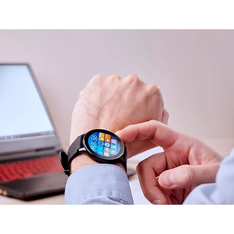 TRACER Smartwatch SMR2 Style 1.39in AMOLED Melns