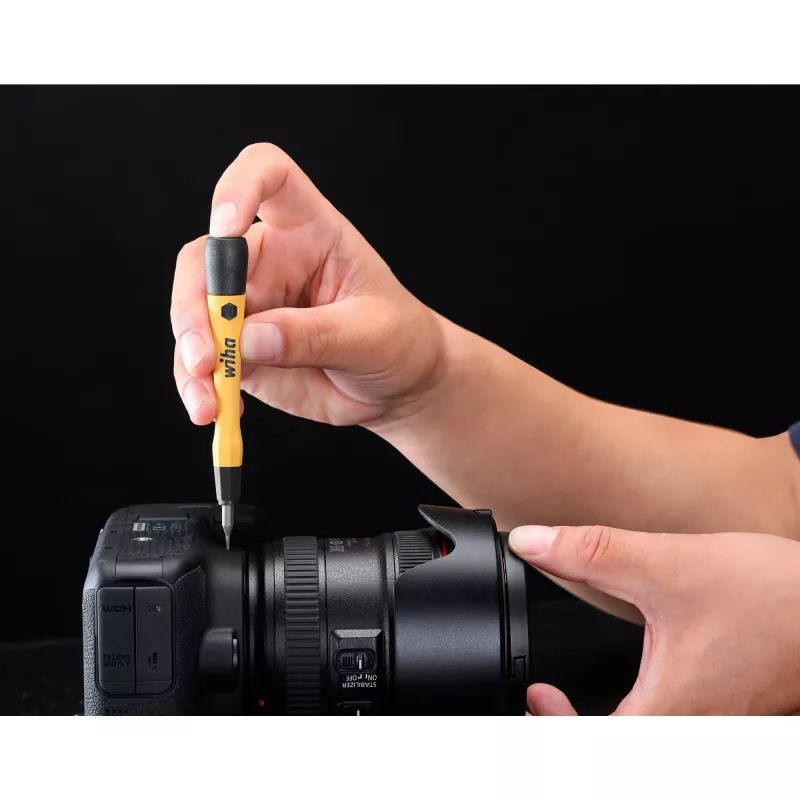 Wiha zai Hause Micro Bit Set, 42 daļas (Melns, ieskaitot uzgaļu turētāju ar ESD rokturi)