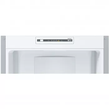Bosch KGN36NLEA Serie 2 Ledusskapja-saldētavas kombinācija, nerūsējošā tērauda izskats, 308 L kopējā neto ietilpība, energoefektivitātes klase E