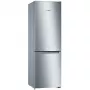 Bosch KGN36NLEA Serie 2 Ledusskapja-saldētavas kombinācija, nerūsējošā tērauda izskats, 308 L kopējā neto ietilpība, energoefektivitātes klase E