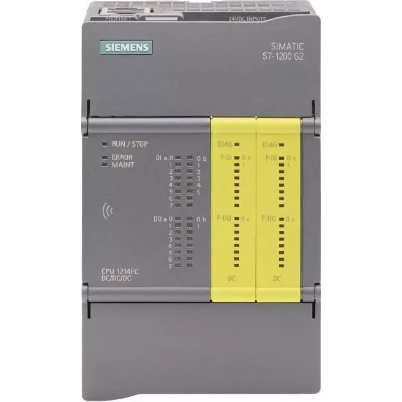 Siemens 6ES7214-1AF50-0XB0 SIMATIC S7-1200 G2 CPU 1214FC Fail-safe Compact CPU DC/DC/DC