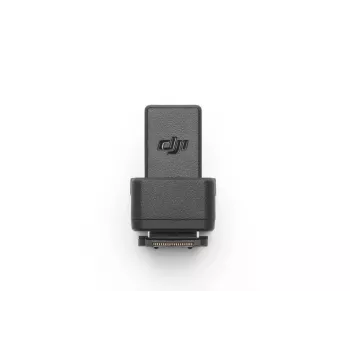 DJI Mic 2 kameras audio kabelis 3,5 mm TRS vīrietis uz 3,5 mm TRS vīrietis 0,3 m melns